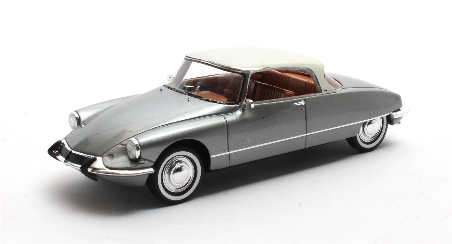 Citroen DS21 Grand Palais Coupe Grijs - 1:43